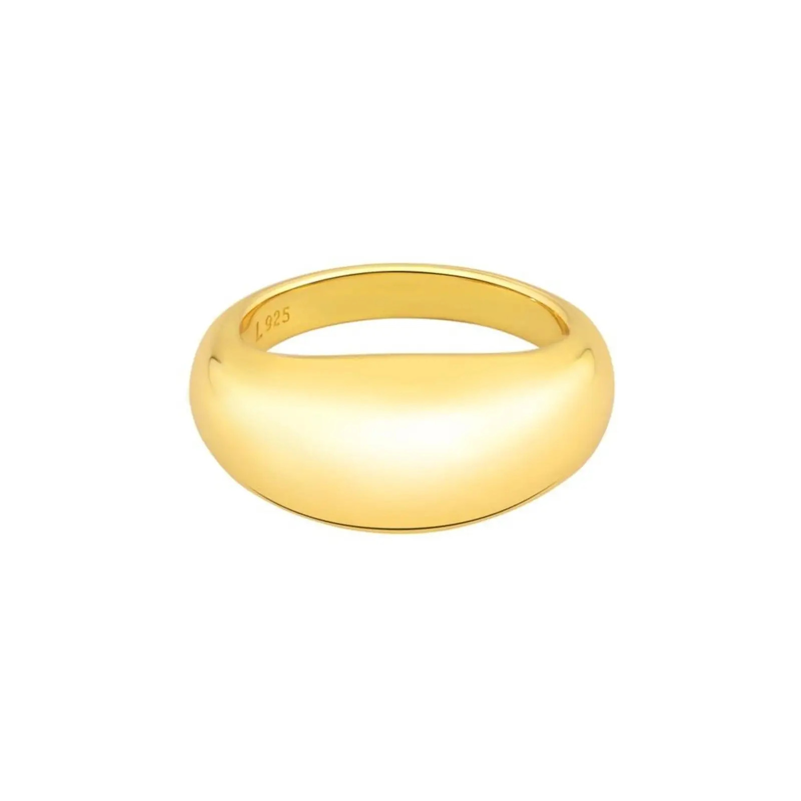 Anel Life Galaxy Prata com Banho Ouro Amarelo, M | Dafiti (BR)