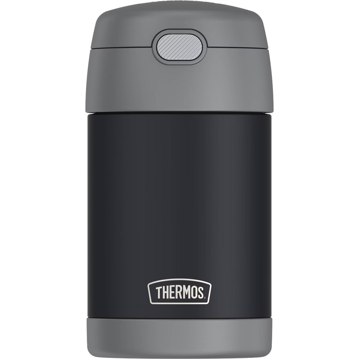 Thermos 16oz FUNtainer Food Storage Jar with Spoon - Matte Charcoal | Target