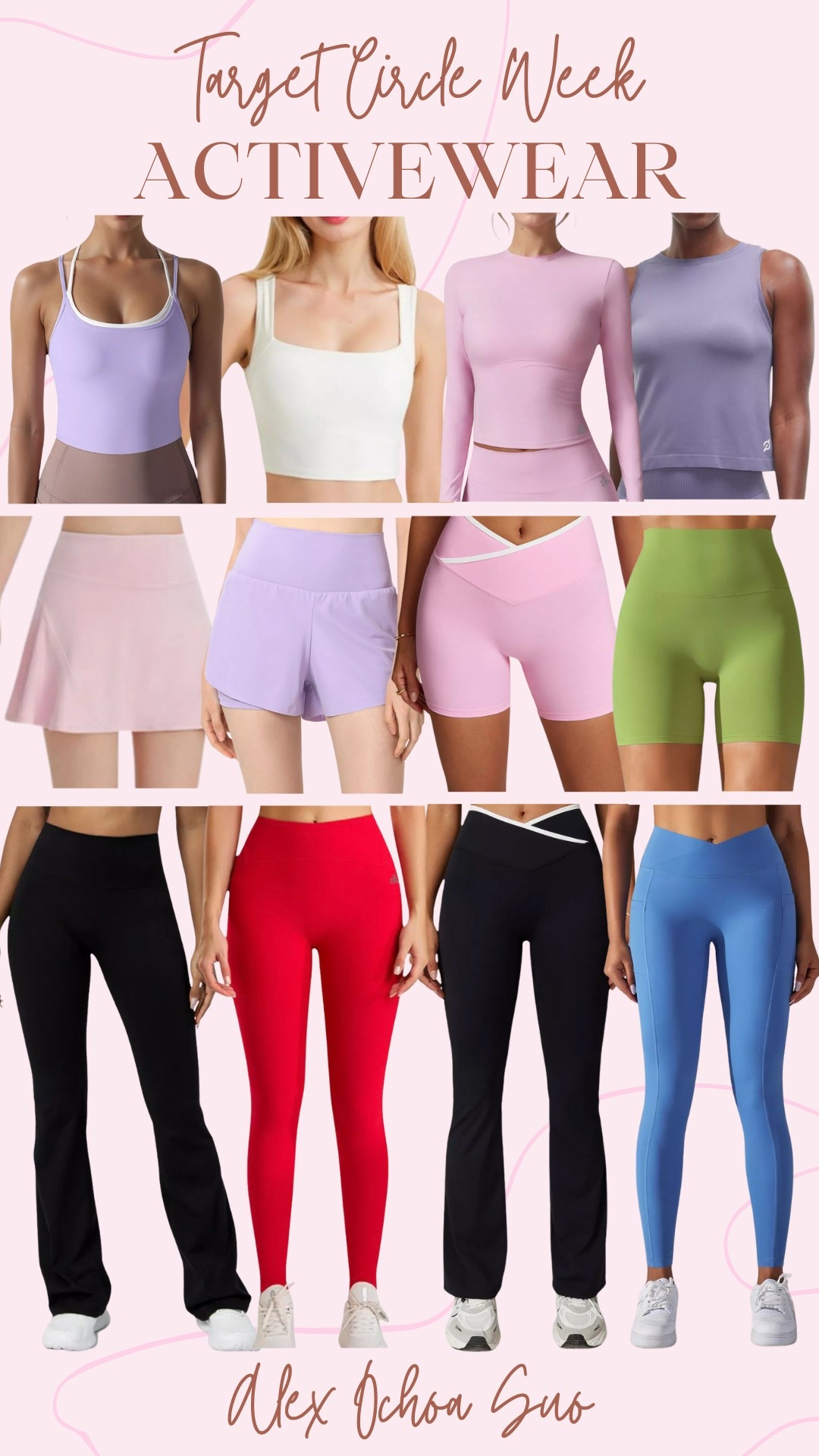 Target Circle Week - Fitness picks! 

Target circle week - fitness - target sale - women’s fashion - activewear - leggings - skirt - biker shorts - tank top - active tops 

#LTKSeasonal #LTKActive #LTKSaleAlert