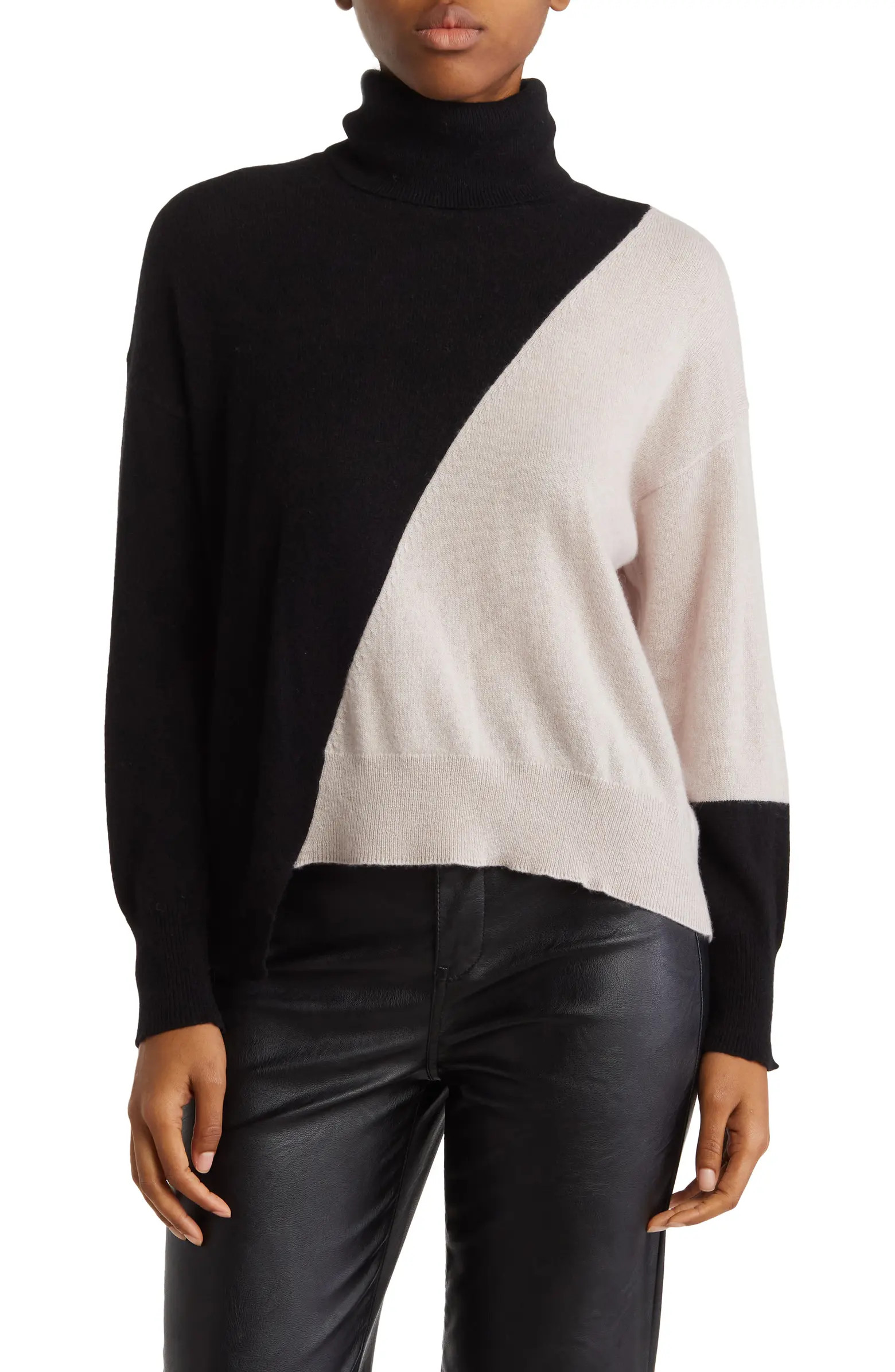 Ana Colorblock Cashmere Sweater | Nordstrom Rack