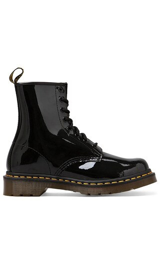 1460 Patent Lamper Boot in Black | Revolve Clothing (Global)