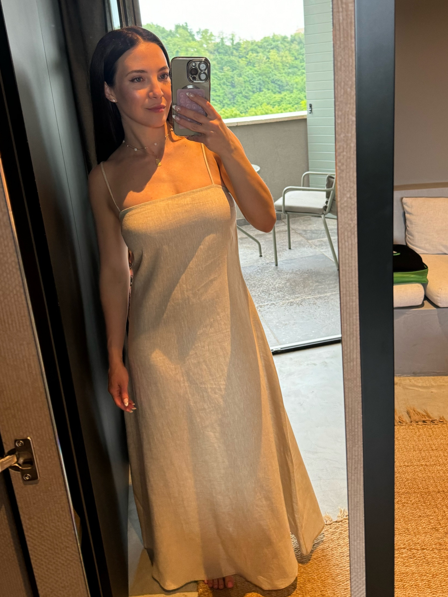 Linen dress for summer 🖤

#LTKTravel #LTKSeasonal #LTKStyleTip