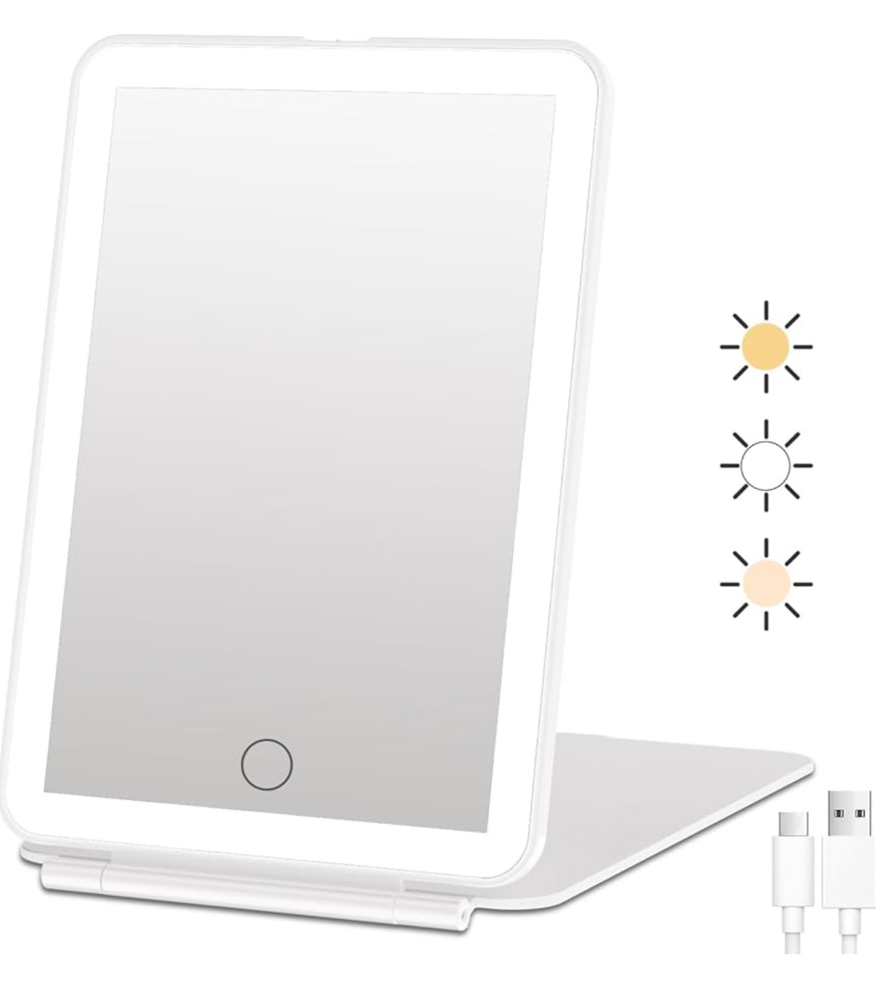 15% off plus 10% off 🎉

FUNTOUCH Rechargeable Travel Makeup Mirror with 72 Led Lights, Portable Lighted Beauty Mirror, 3 Color Lighting, Dimmable Touch Screen, Tabletop LED Folding Cosmetic Vanity Mirror

#LTKSaleAlert #LTKCyberWeek #LTKGiftGuide