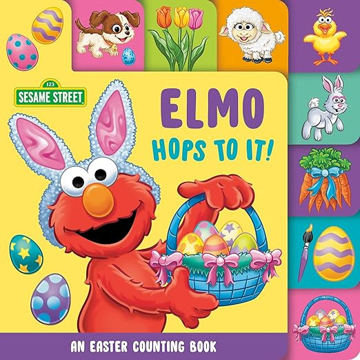 Elmo Hops to It! An Easter Counting Book (Sesame Street)      Board book – Picture Book, Januar... | Amazon (US)