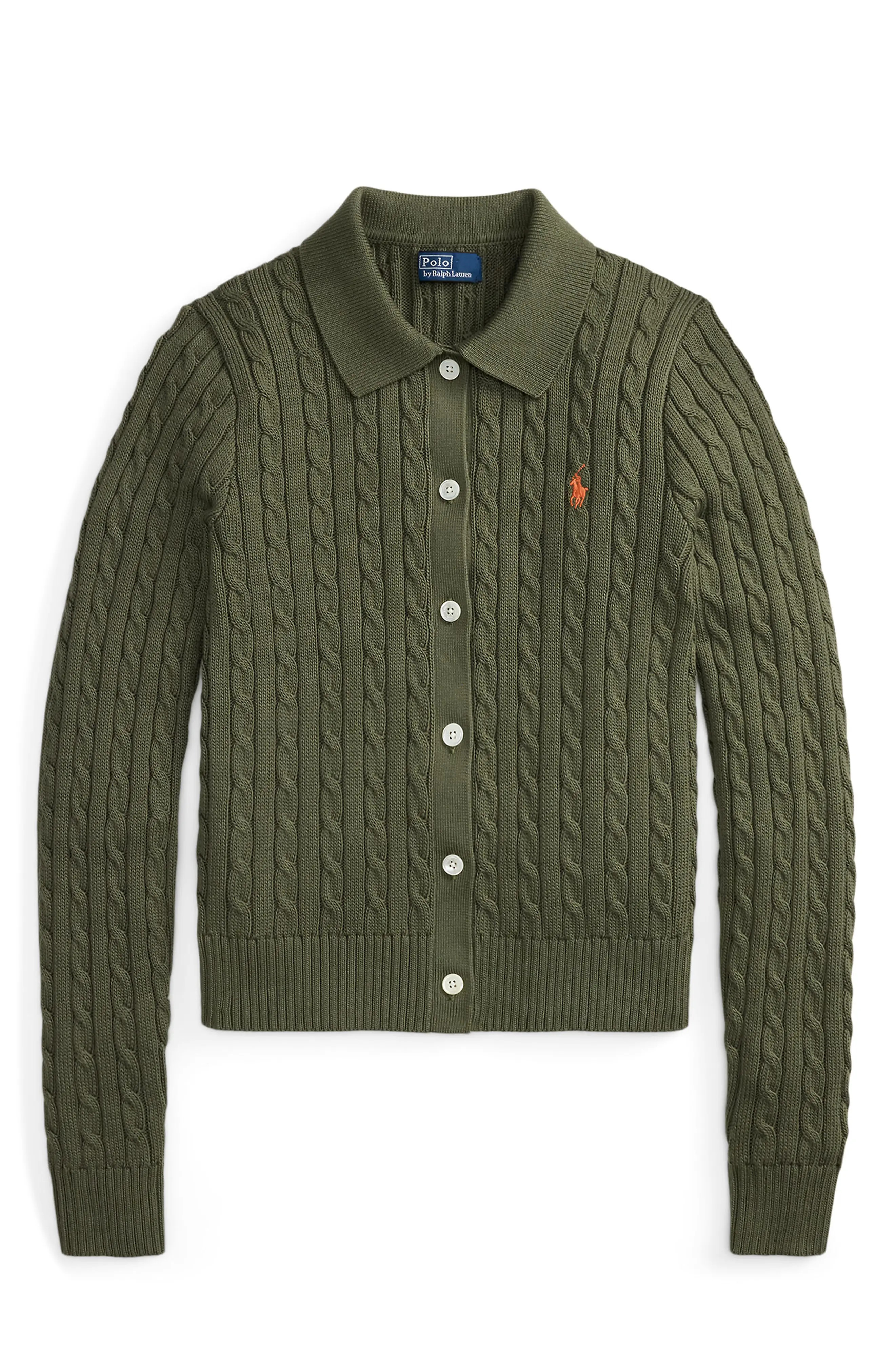 Cable Knit Cotton Cardigan | Nordstrom