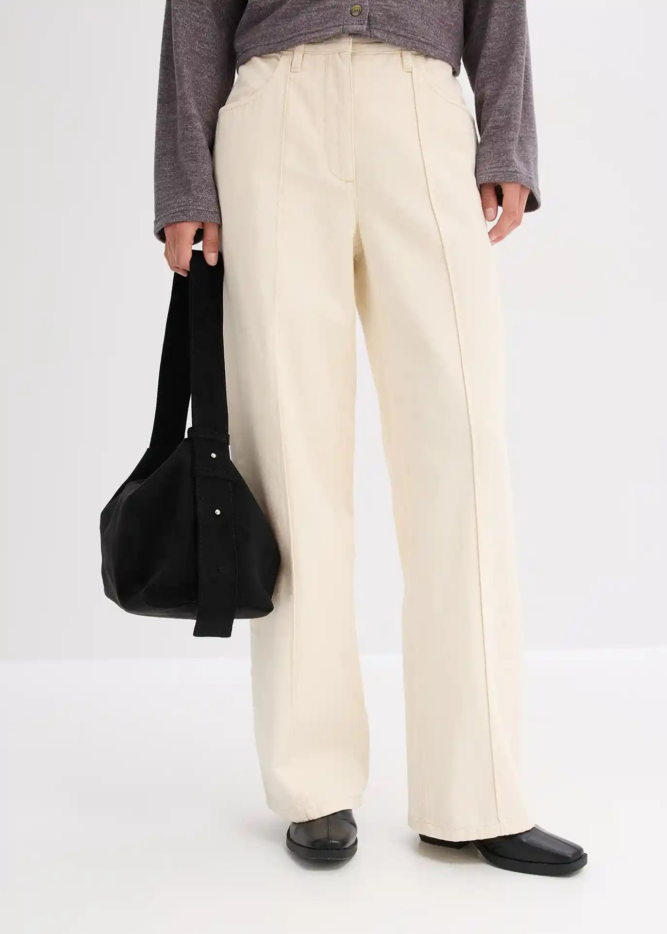 Pantaloni in twill di puro cotone | Bonprix IT