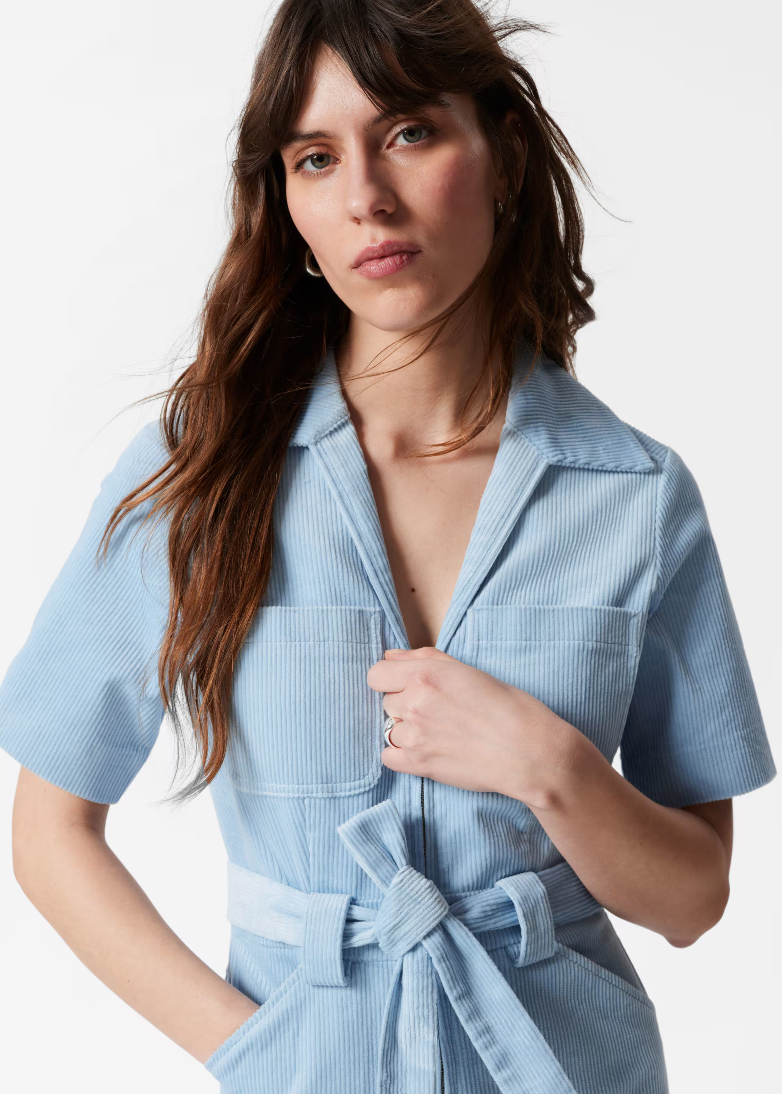 Belted Corduroy Jumpsuit | & Other Stories UK