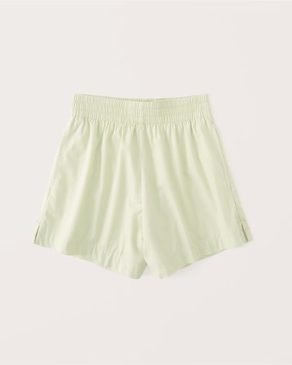 Poplin Pull-On Shorts | Abercrombie & Fitch (US)