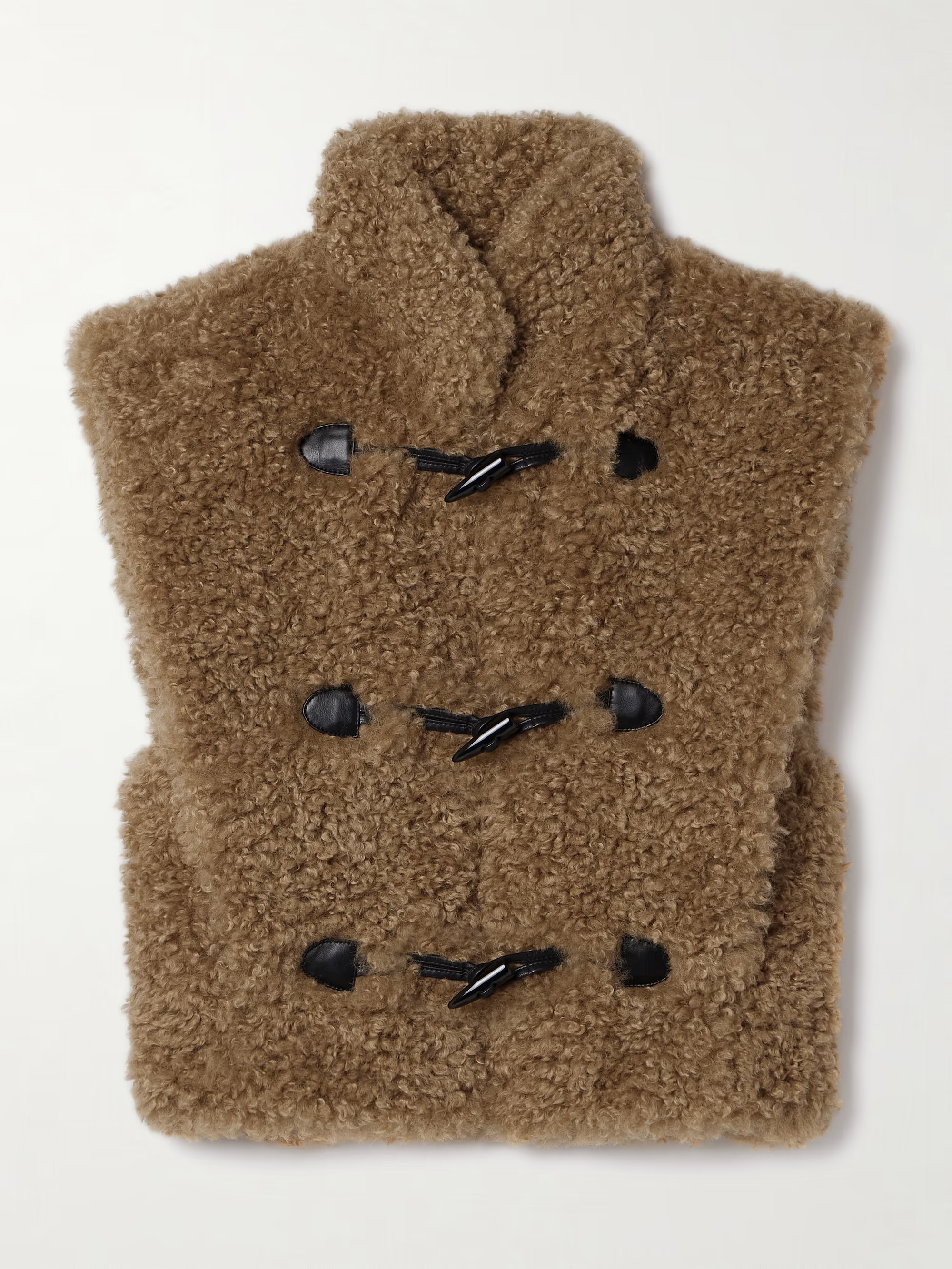 Alisa cropped faux shearling vest | NET-A-PORTER (UK & EU)