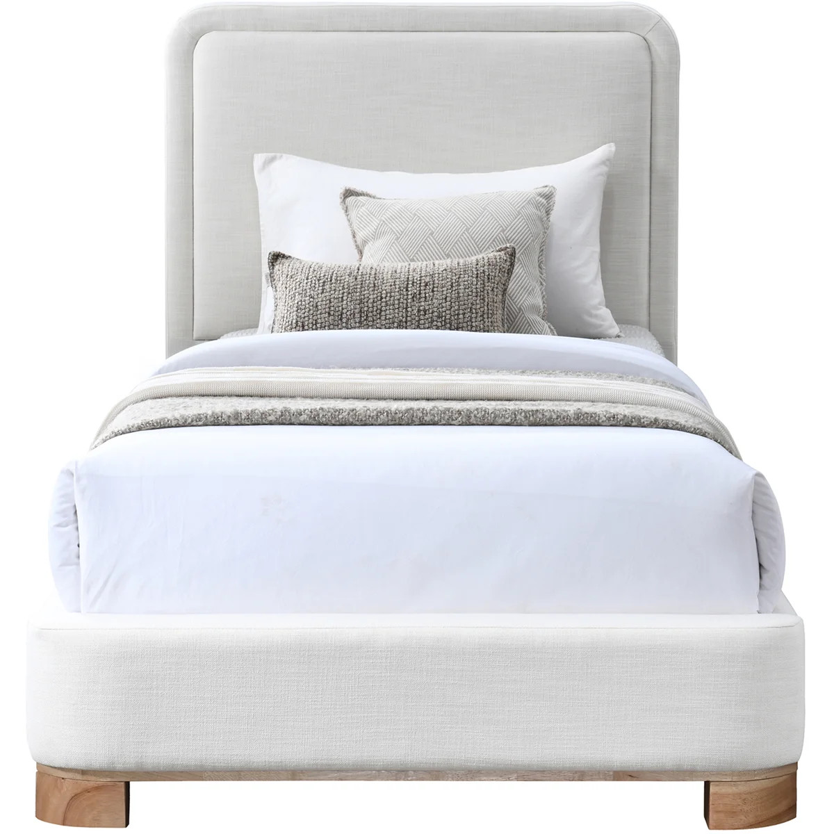 Nolita Tilman Solid Wood Upholstered Platform Bed | Wayfair North America