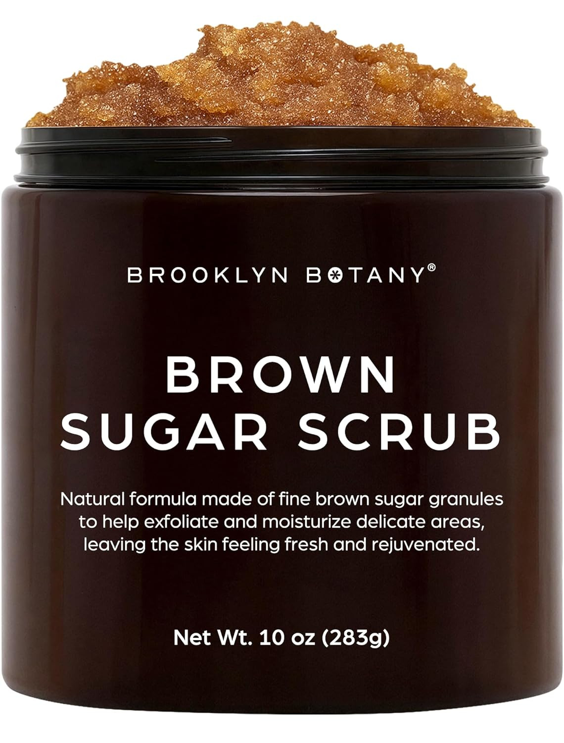 Brooklyn Botany Brown Sugar Body Scrub - Moisturizing and Exfoliating Body, Face, Hand, Foot Scru... | Amazon (US)
