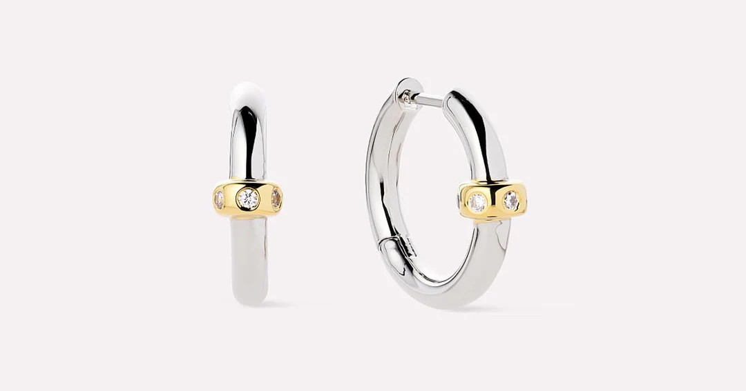 Silver Earrings - Cyrus | Ana Luisa Jewelry | Ana Luisa