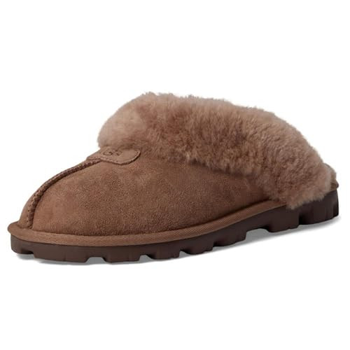 UGG Women's Coquette Slipper, Rocky Oak, 8 | Amazon (US)