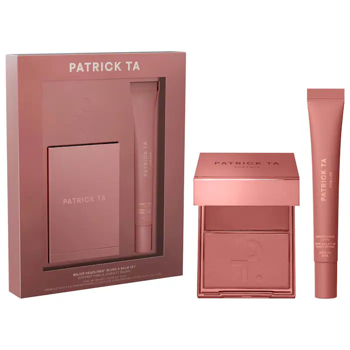 Major Headlines Double-Take Cr\u00e8me & Powder Blush Duo & Lip Balm Makeup Gift Set | Sephora (US)