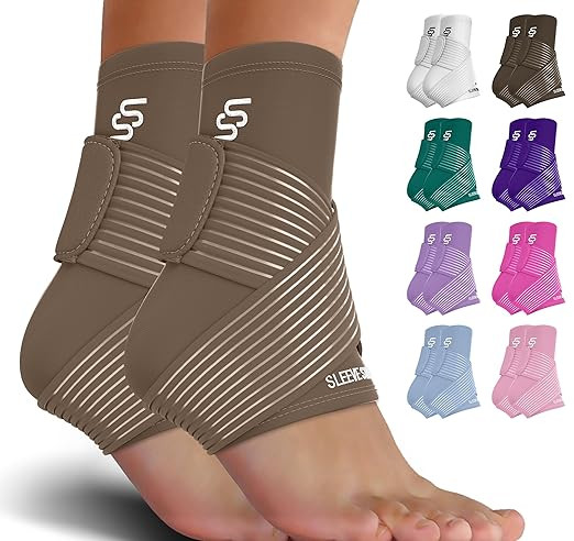 Sleeve Stars Ankle Support for Ligament Damage & Sprained Ankle, Plantar Fasciitis Support & Achi... | Amazon (US)