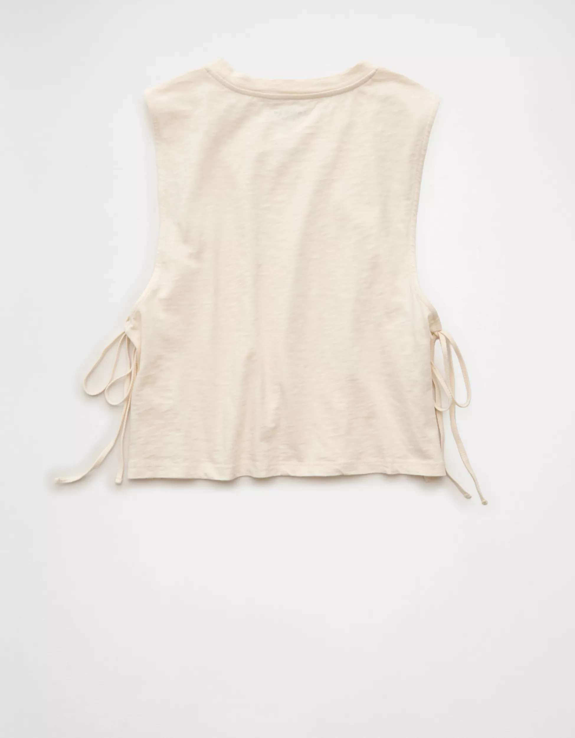 AE Sunchaser Side-Tie Muscle Tank Top | American Eagle Outfitters (US & CA)