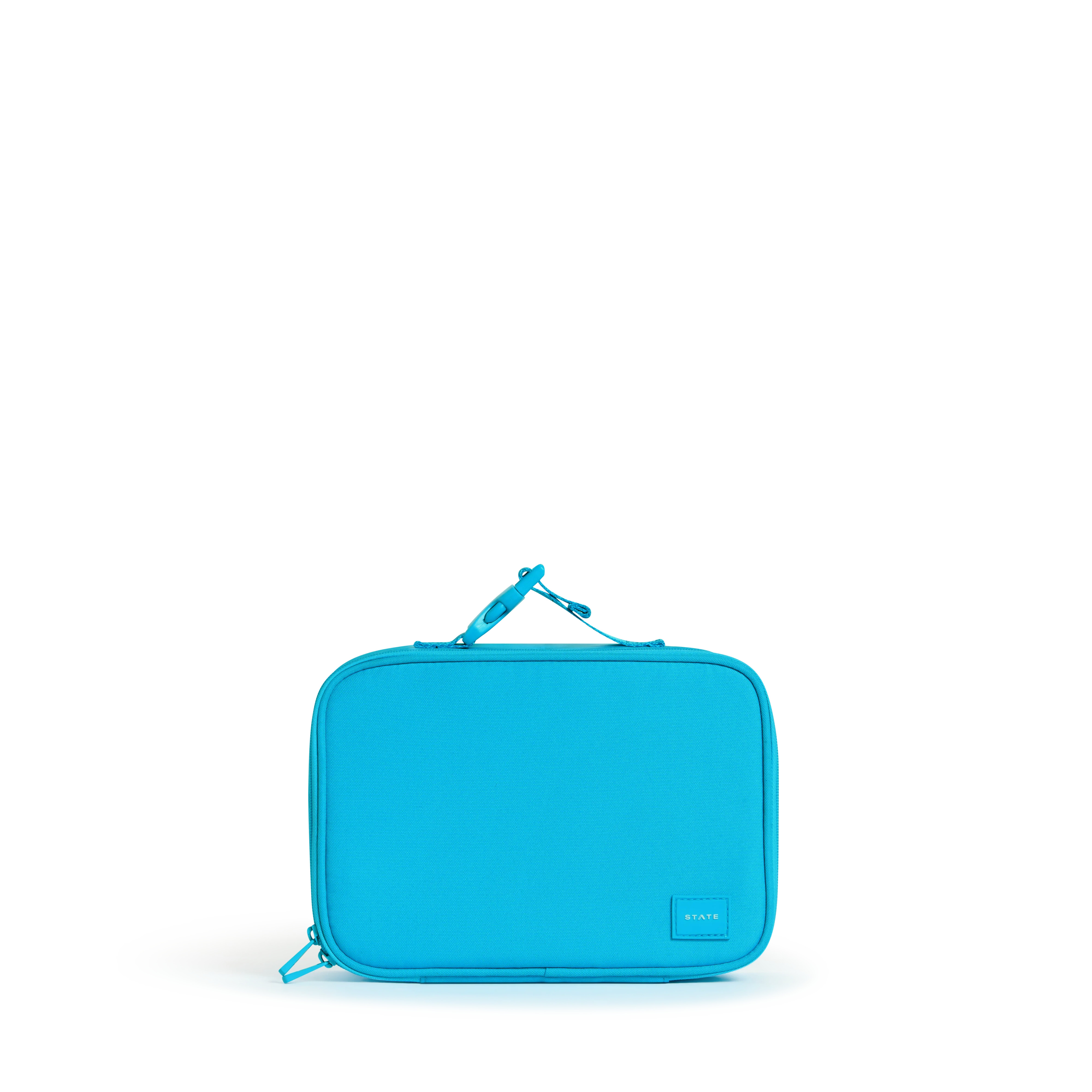 STATE Bags | Rodgers Lunch Box Recycled Poly Canvas Bright Blue | STATE Bags