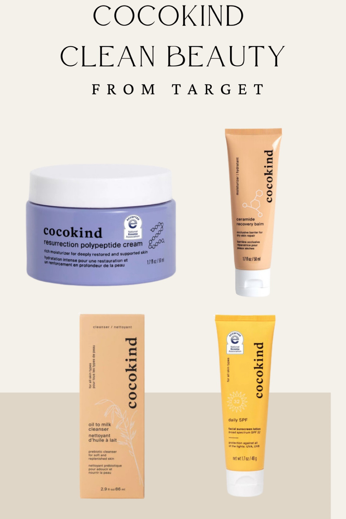 Non-toxic skincare from Target. 
Cocokind
Teen skincare 
Tween skincare 
Clean beauty 
Face cleanser 
Face cream 
Sunscreen 
Peptide cream

#LTKFindsUnder50 #LTKBeauty