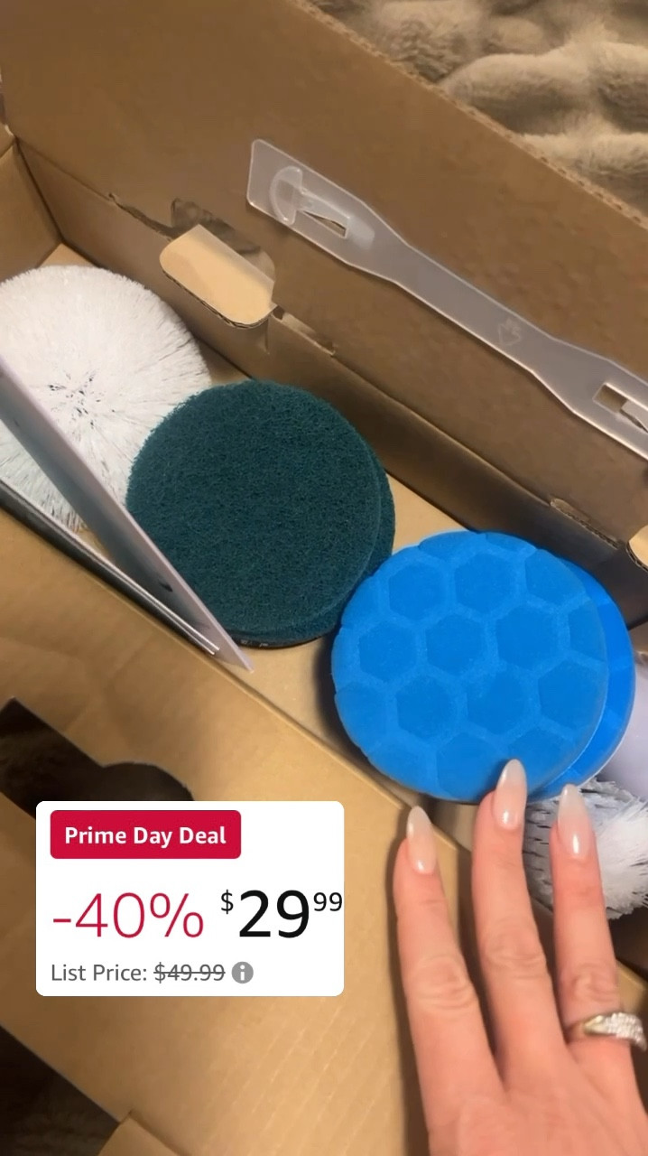 Amazon Prime Day ends tonight! I got this electric spin scrubber that is a Prime Day Deal, I’m all for anything that makes my life easier to clean, Prime Day Deals 2024, #LaidbackLuxeLife

Follow me for more fashion finds, beauty faves, lifestyle, home decor, sales and more! So glad you’re here!! XO, Karma

#LTKSummerSales #LTKSaleAlert #LTKHome
