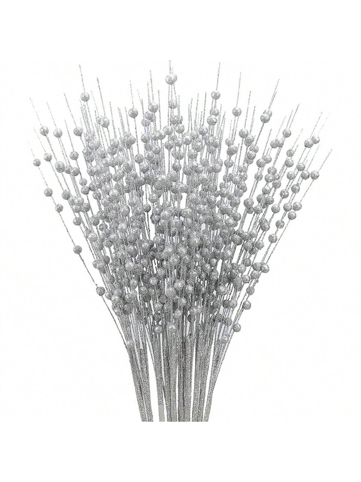 1pc 48 Inches Dark Green Velvet Sparkle Christmas Tree Skirt | SHEIN