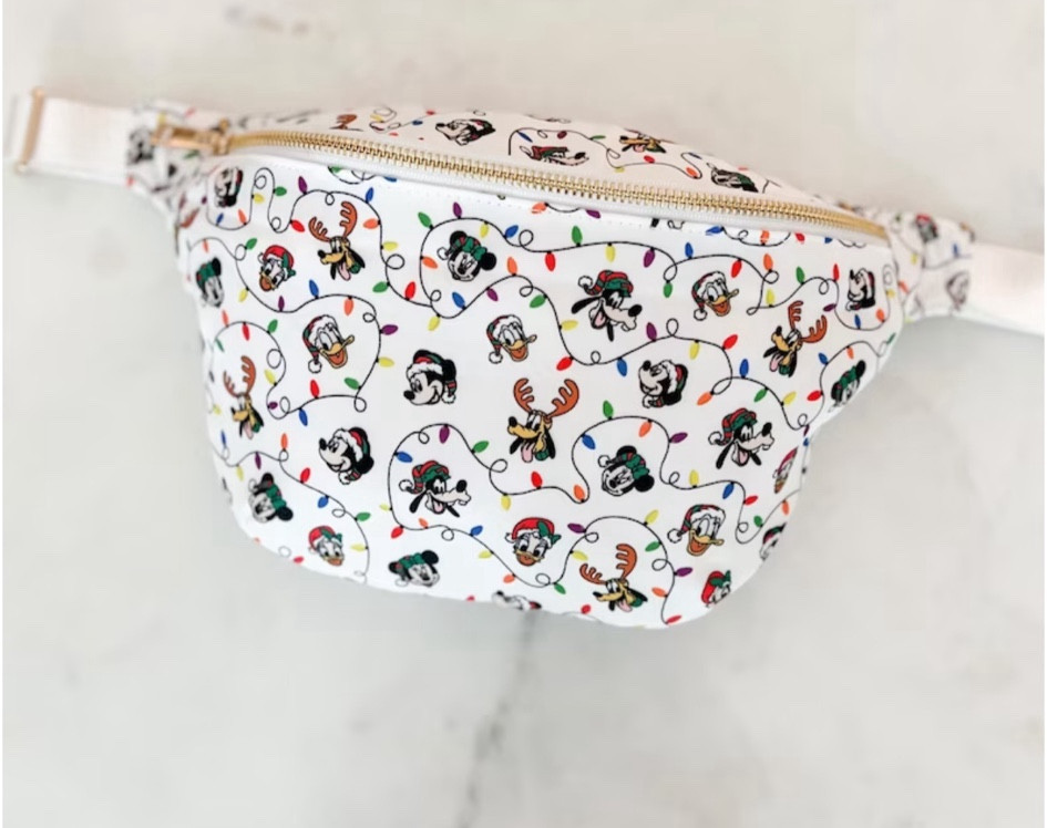 Mickey + Friends Christmas Disney Inspired Belt Bag // Aden + Louise Exclusive Design // Ready To Ship

#LTKfamily #LTKstyletip #LTKtravel