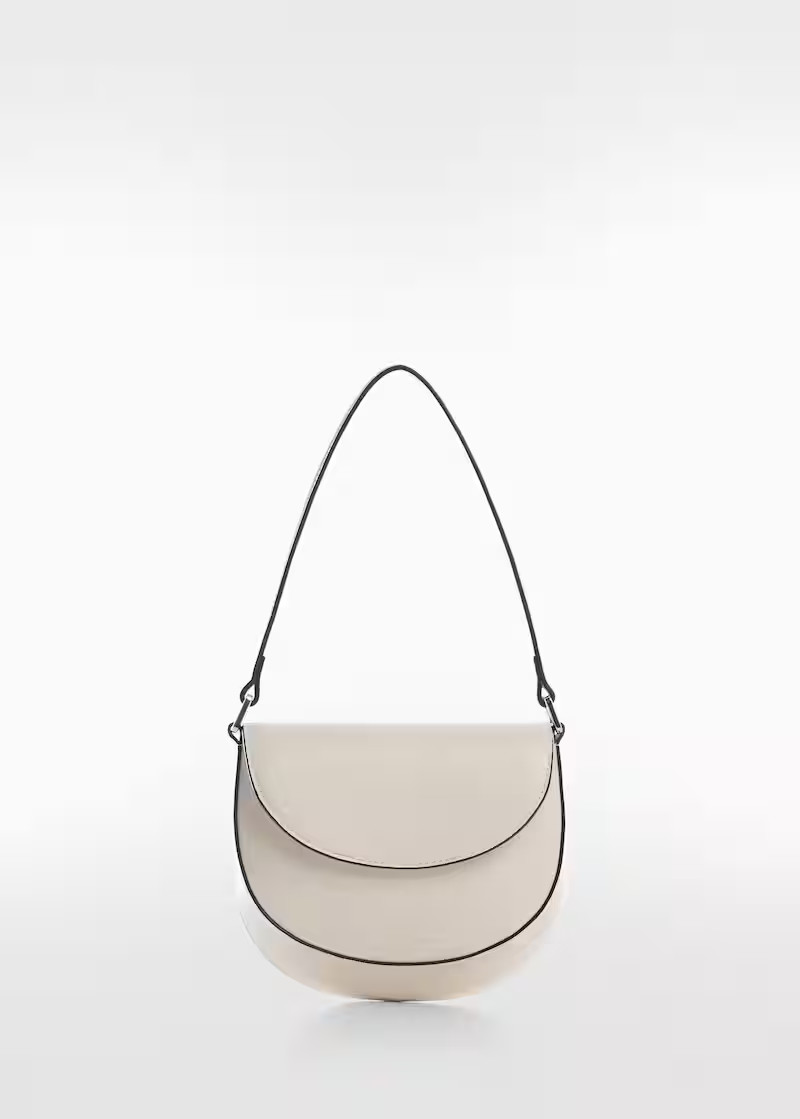 Shoulder bag with strap | MANGO (UK)