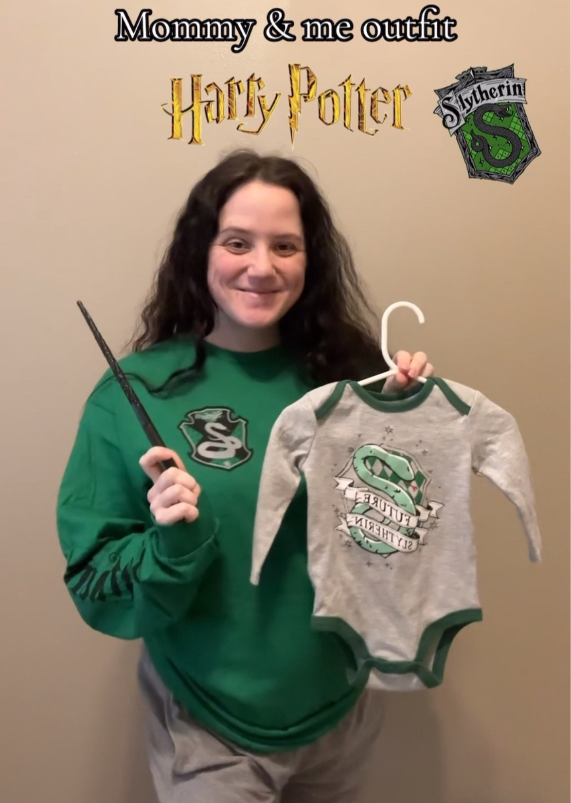 Mommy and me outfit Harry Potter Hogwarts house slytherin 🐍

#LTKkids #LTKfamily #LTKbaby