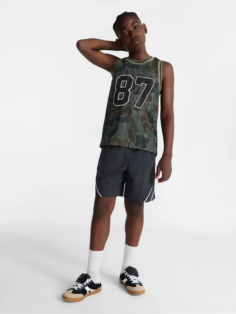 Weekend Academy Boys Mesh Tank Top, Sizes 4-18 | Walmart (US)