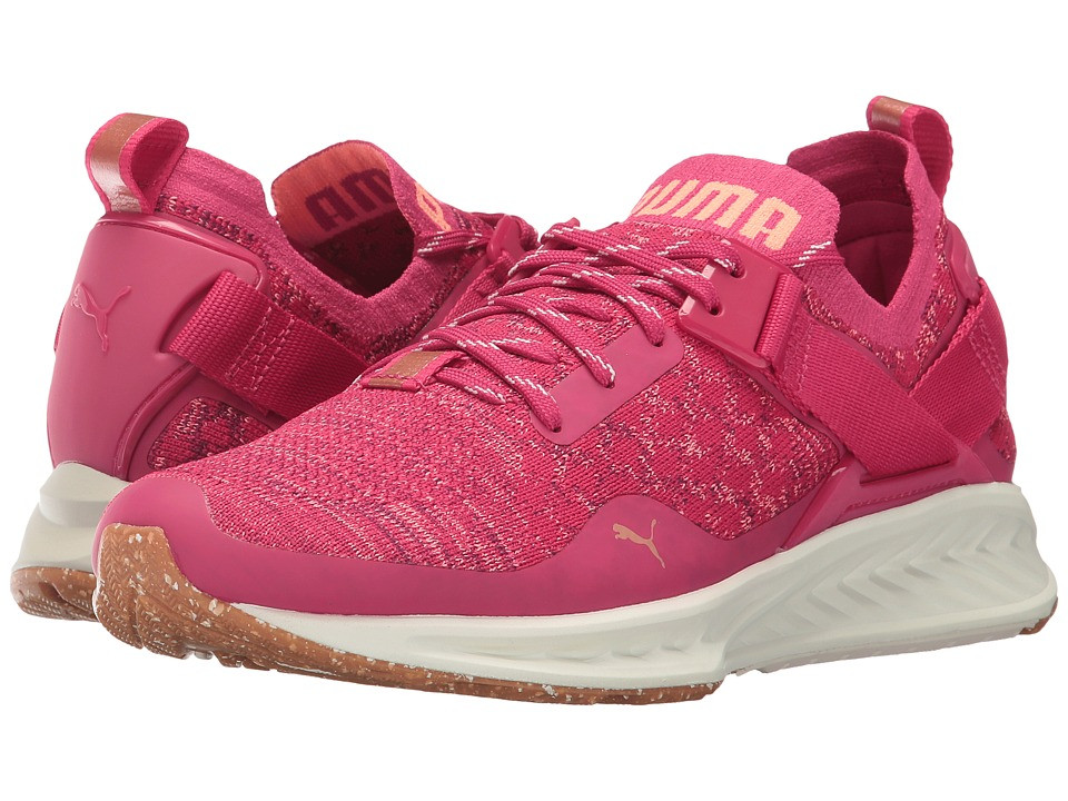 PUMA - Ignite Evoknit LO VR (Love Potion/Nrgy Peach/Dark Purple) Women's Shoes | Zappos
