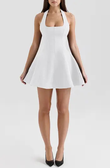 HOUSE OF CB Loulette Halter Minidress | Nordstrom | Nordstrom