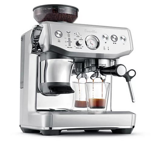 Breville Barista Express Impress EspressoMachine - QVC.com | QVC