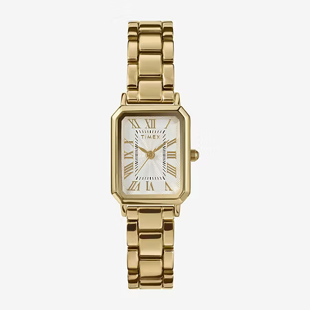 Timex Womens Gold Tone Bracelet Watch Tw2y01200ji, One Size | JCPenney