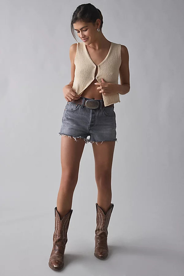 Levi's 501 Original Denim Short in Hit the Road BB, Women's at Urban Outfitters | Urban Outfitters (US and RoW)