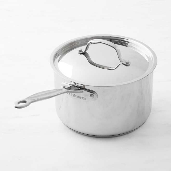 Cuisinart Chef's Classic Stainless-Steel Saucepan | Williams-Sonoma