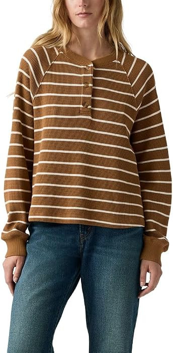 Levi's Women's Lassen Henley Shirt (Also Available in Plus) | Amazon (US)