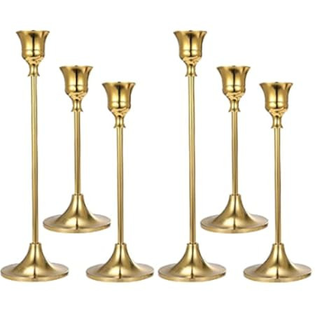 Candlestick Holders Taper Candle Holder for Candlesticks Vintage Modern Decorative Candle Stick L... | Amazon (US)