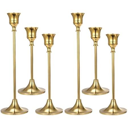 Candlestick Holders Taper Candle Holder for Candlesticks Vintage Modern Decorative Candle Stick L... | Amazon (US)