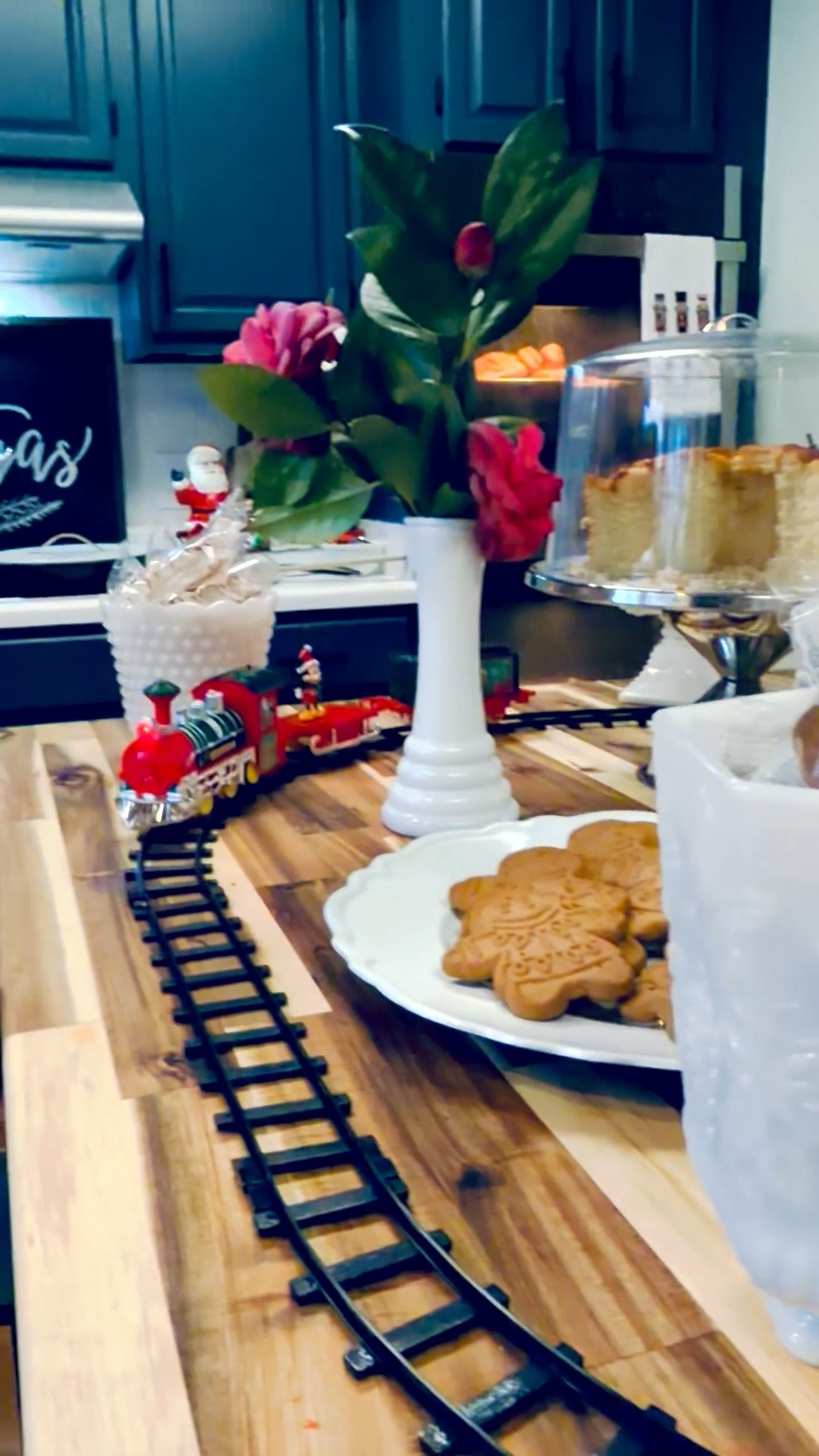 A little Christmas magic from our gingerbread house party ✨🍪
I added this $19 Mickey Mouse Christmas train around the dessert table and it was the HIT of the night. The kids couldn’t stop watching it go ‘round + it was the cutest festive touch for any holiday party or Christmas décor setup. 🚂🎄
Linking it here along with a few other fun tabletop touches we used!

#christmasdecor #holidayparty #gingerbreadparty #tablescapedecor #festivefinds #ltkholiday #ltkhome #ltkseasonal #holidayhostess #bessieandco

#LTKHome #LTKBaby #LTKHoliday