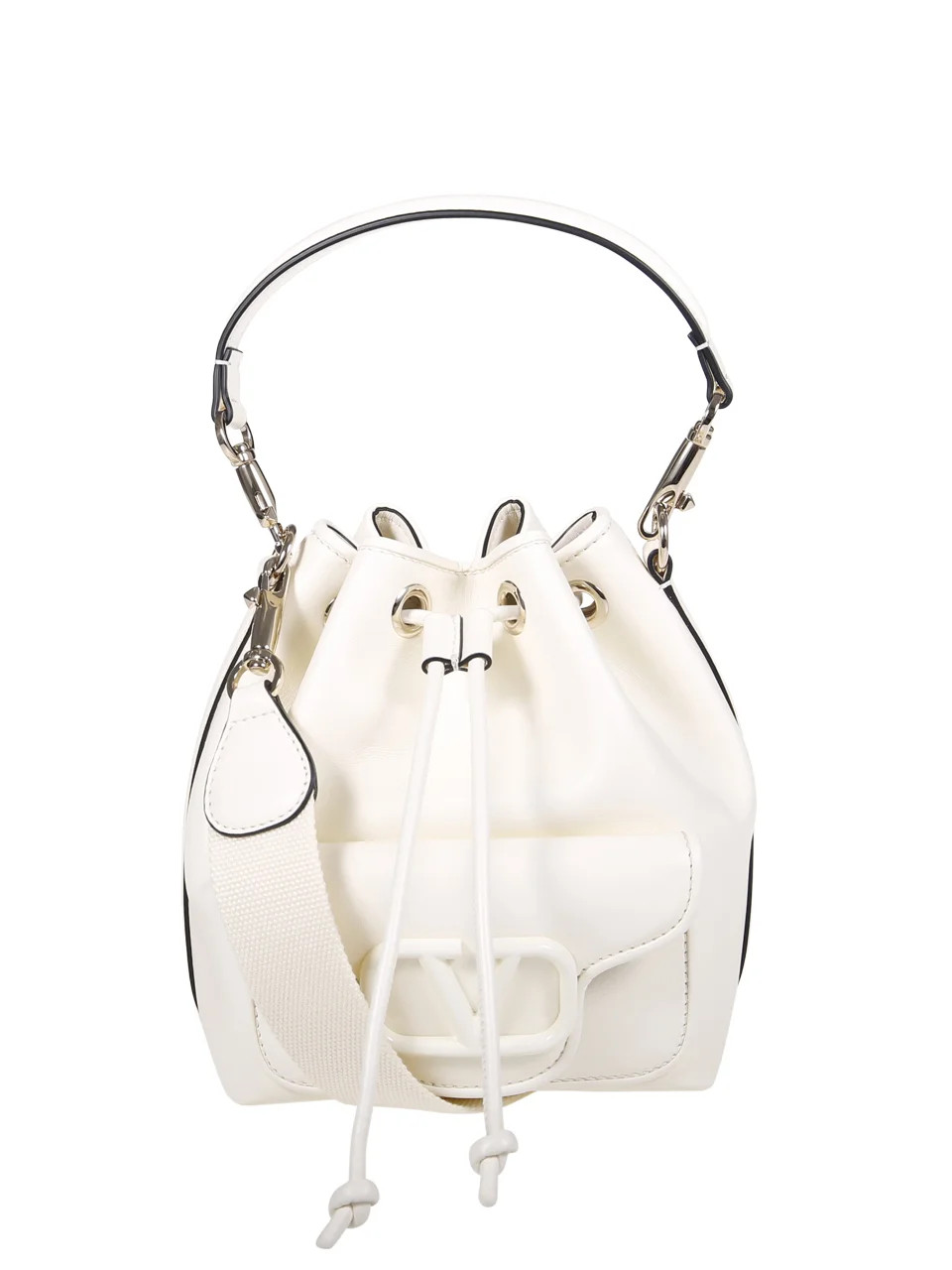 Valentino Locò Drawstring Bucket Bag | Cettire Global