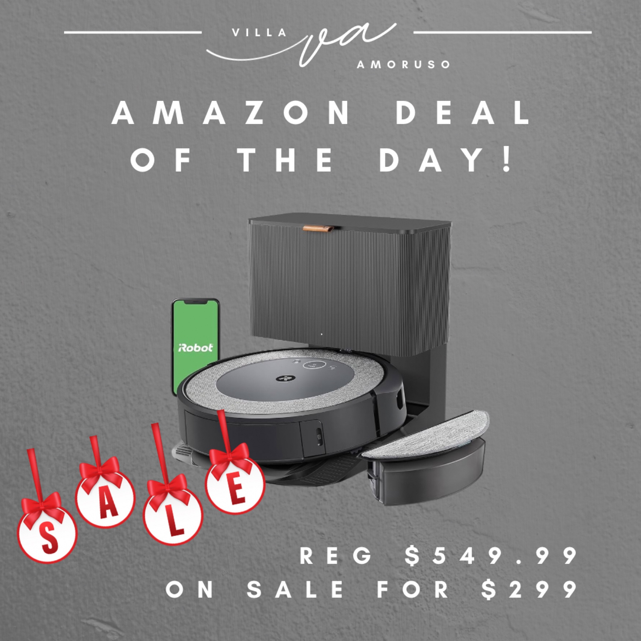 Amazing #DealoftheDay! iRobot 46% off.

#LTKHome #LTKSaleAlert #LTKCyberWeek