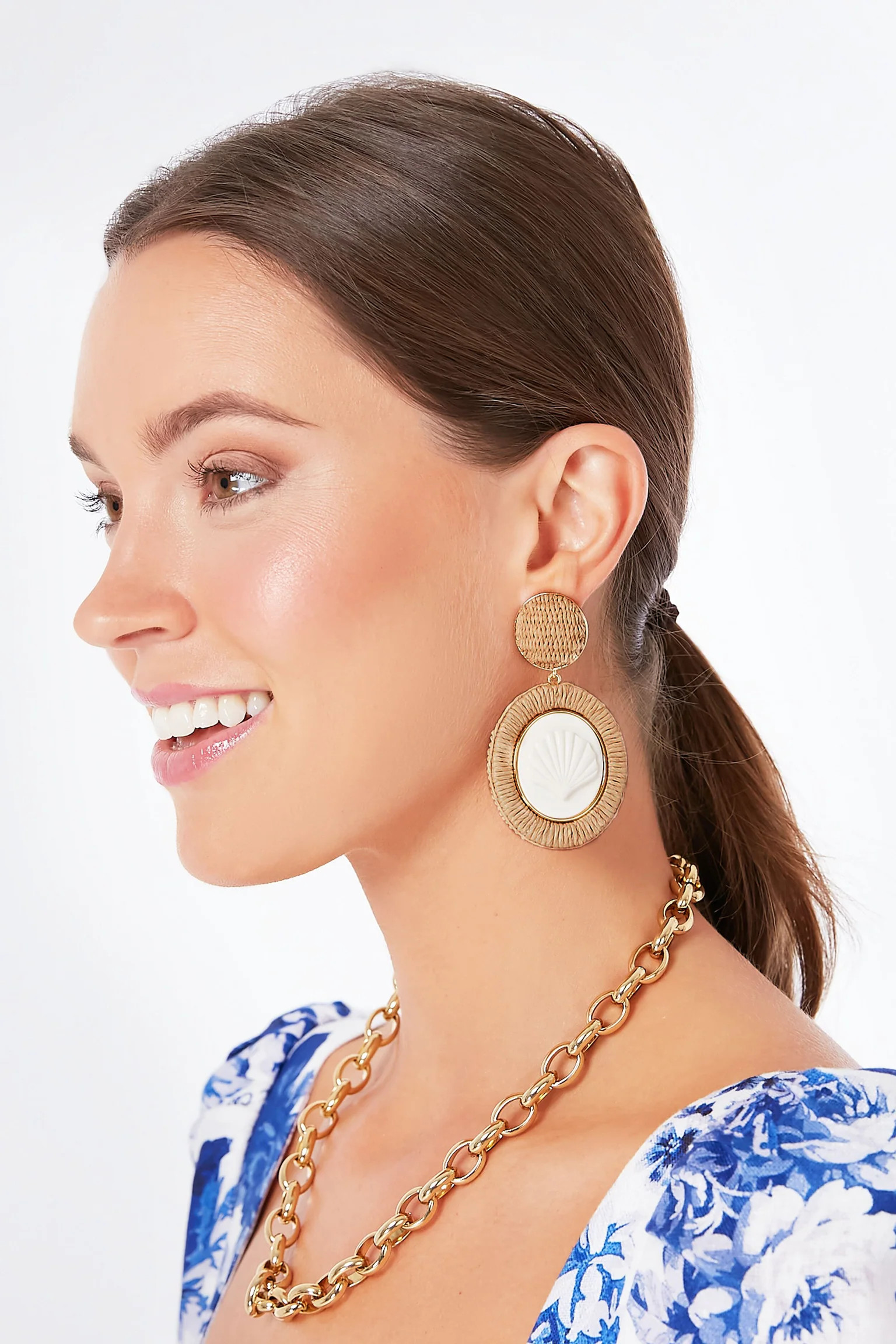 Raffia Rowen Earrings | Tuckernuck (US)