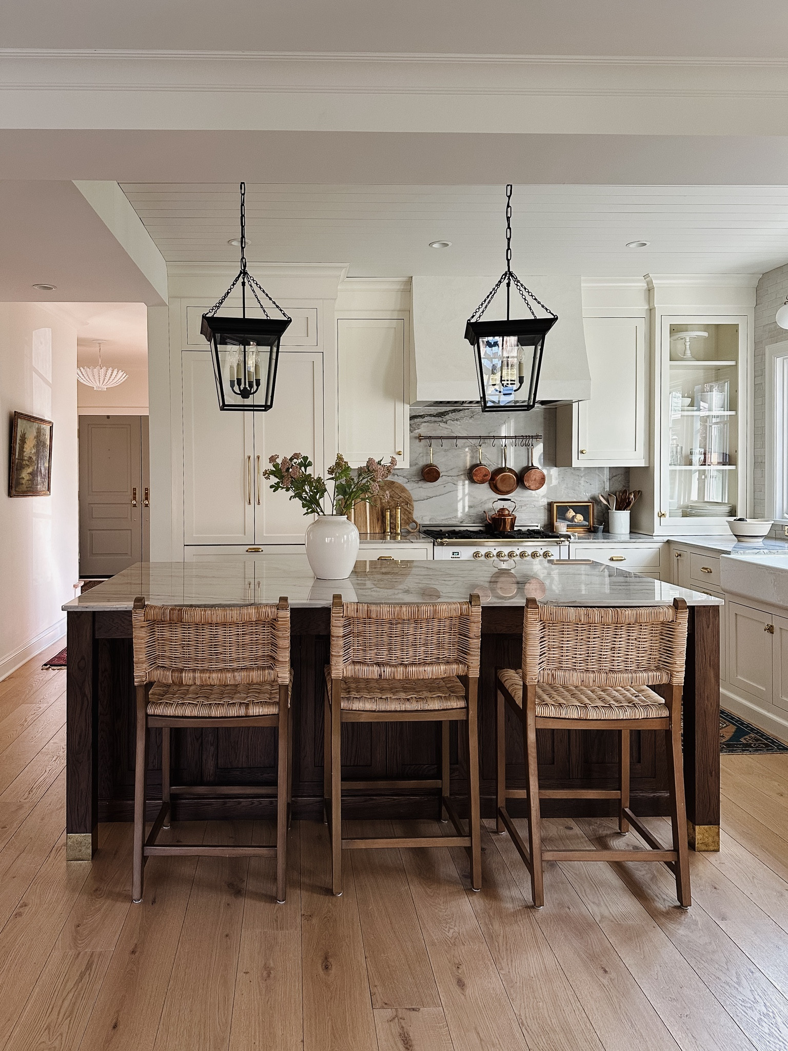 our English-cottage inspired kitchen details, kitchen decor, woven counter stools

#LTKMostLoved #LTKhome #LTKSeasonal