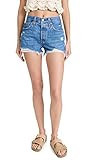 Levi's Women's Premium 501 Original Shorts, Oxnard Audio-Medium Indigo, 25 | Amazon (US)