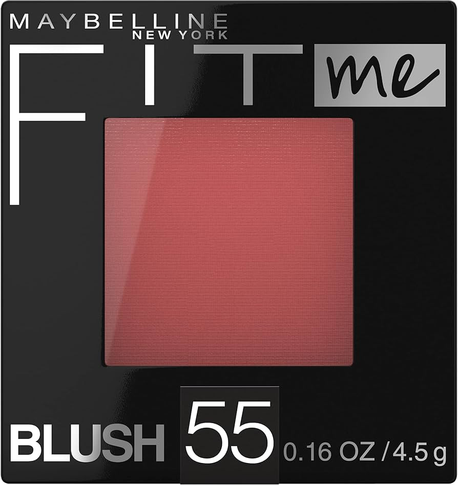 Fit Me Blush, Lightweight, Smooth, Blendable, Long-lasting All-Day Face Enhancing Makeup Color, B... | Amazon (US)