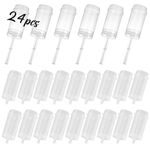 Csdtylh 24 Pack Cake Push Pop Containers with Lids, Muti-purpose Push Pop Cake Containers, Reusable Plastic Cake Push-up Pop Shooter for Cupcake, Confetti, Homemade Ice Cream,Desserts | Amazon (US)