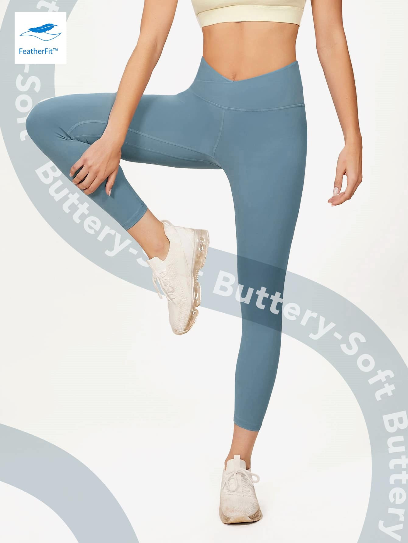GLOWMODE FeatherFit™ Crossover 24" Leggings
   
      SKU: sW210529188855790
          
       ... | SHEIN