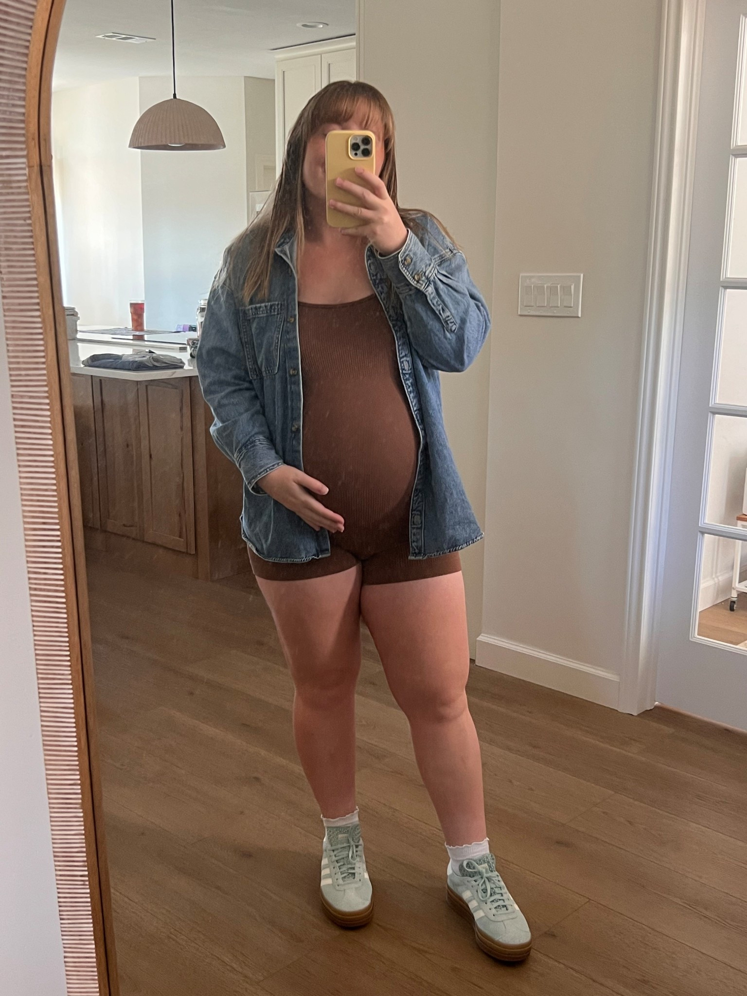 one of like three third trimester outfits that I still like haha 

#pregnancy 

#LTKBaby #LTKFindsUnder50 #LTKBump