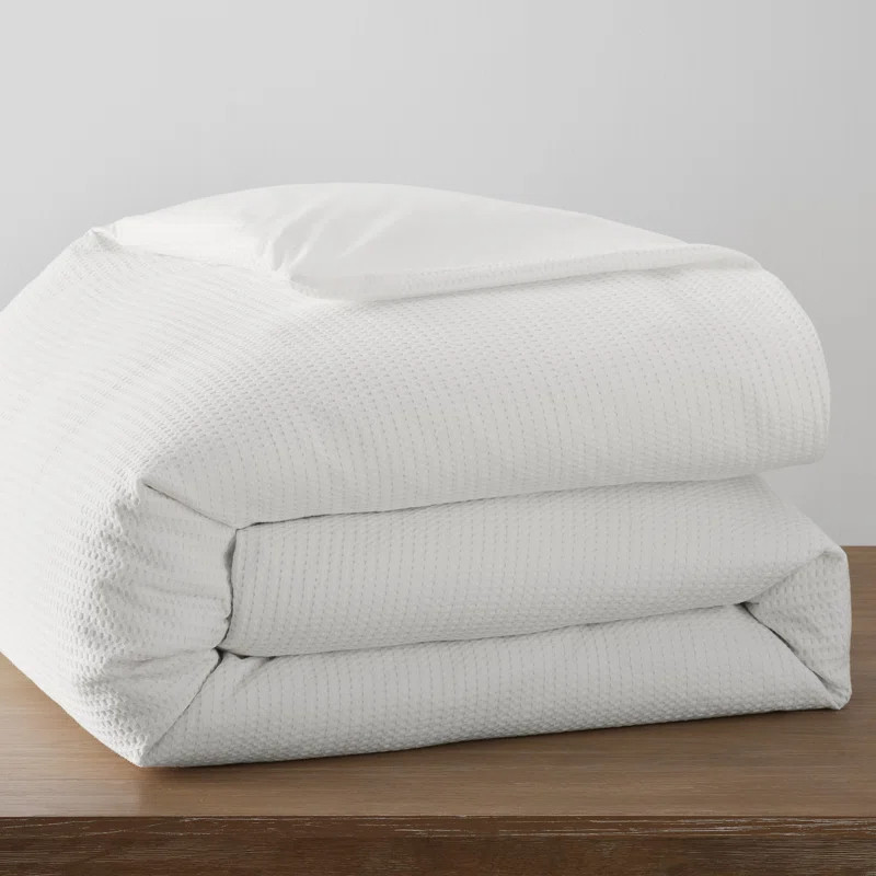 Felix Cotton Waffle Duvet Set | Wayfair North America