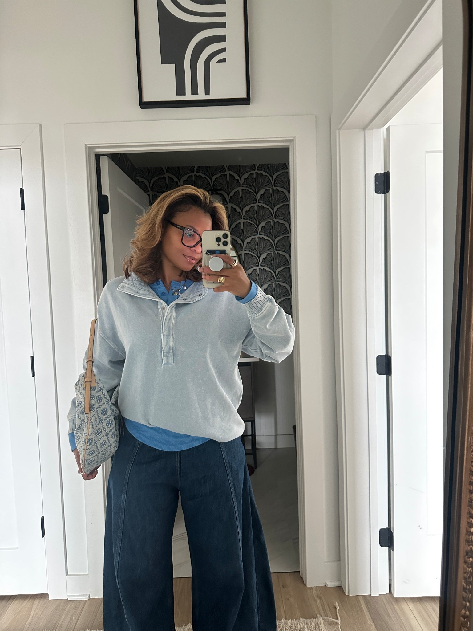 Comfy, cozy, and cute OOTD 🤍

#LTKootd