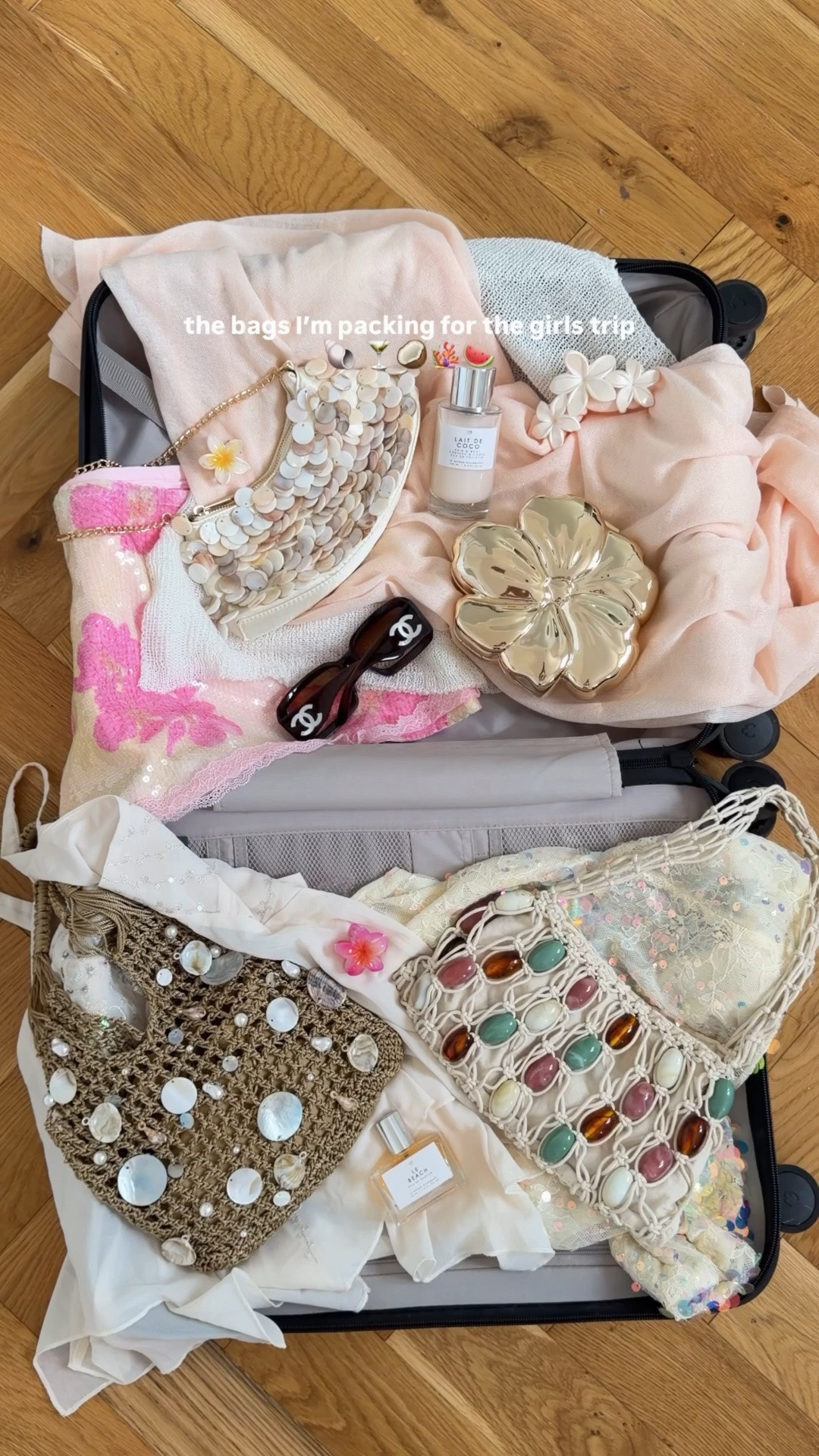 bead & shell bags are having a moment this summer girlies! 🍸🥥🤍 they’re all going straight in my case for the girls trip to Ibiza 🐚🫶🏼
.
.
#summerbags #summeroutfitinspo #summerhaul #summeraesthetic #summeroutfits, girls trip, girls abroad, summer in europe, Ibiza outfits, Ibiza trip

#LTKuk #LTKspring #LTKeurope